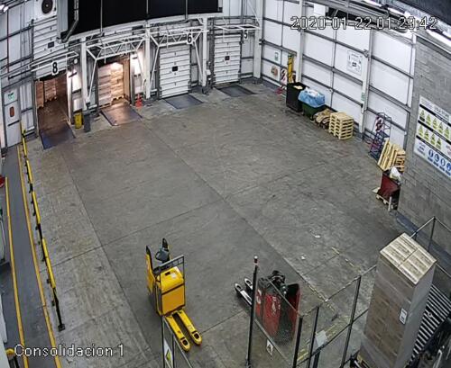 Vista cámara depósito